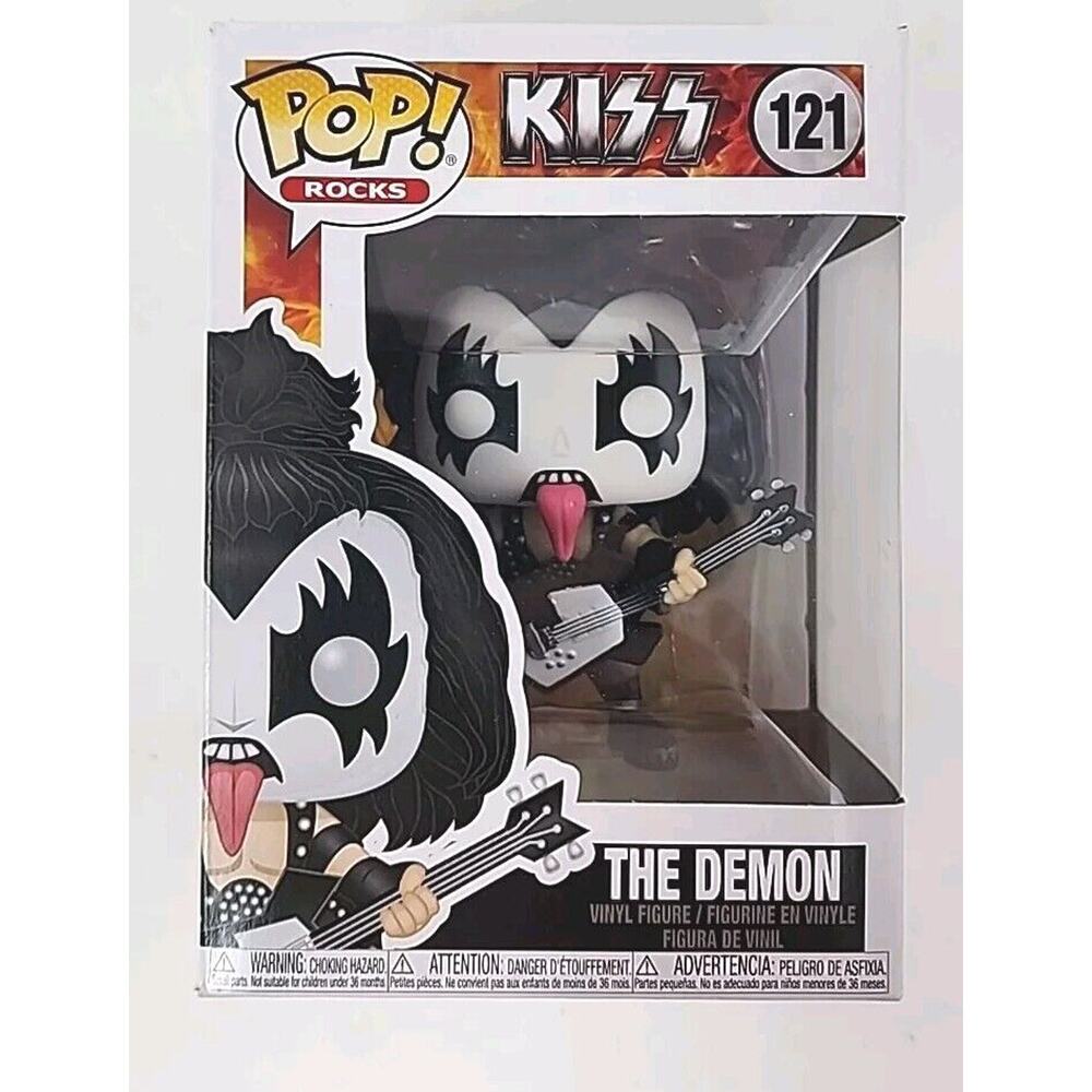 Funko Pop! Rocks: KISS‎ The Demon #121 Vinyl Figure SKU F17